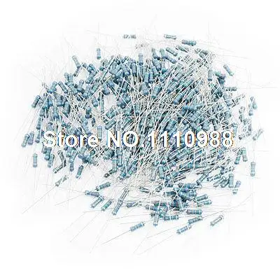 500 Pcs Electronic Through Hole Axial Carbon Film Resistor 5% 330K Ohm 1/2W | Обустройство дома