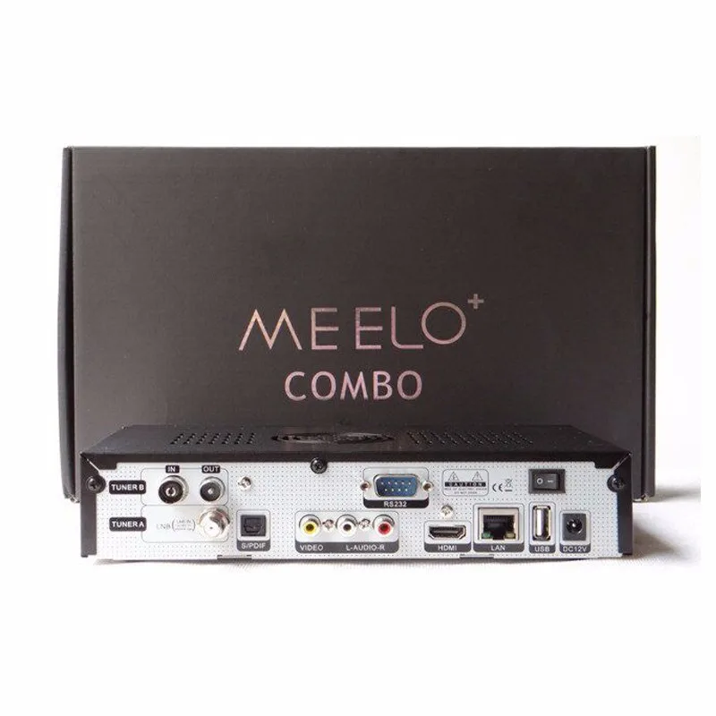 MEELO COMBO DVB-S2/C/T2 спутниковый ресивер Linux 1200 МГц двойной процессор DMIPS 1 г ОЗУ 4 Гб ПЗУ 1080 p комплект верхней коробки