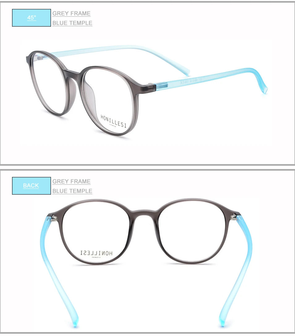 TR90 оптические очки, оправа для женщин, очки по рецепту, мужские, близорукость, винтажные круглые прозрачные очки, ультралегкие очки