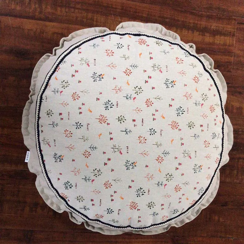 Японская подушка для сиденья Cattail Hassock Coccyx спинки стула круглая утолщенная