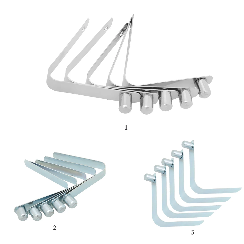 5pc Clips 6mm Kayak Paddle Spring Clips - Tent Pole Clips - Snap Button Clip Rowing Boats Accessories