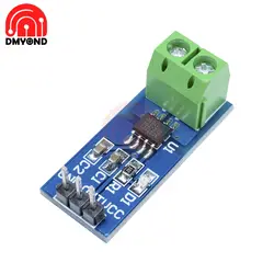 ACS712 20A зал Текущий Сенсор совета модуль для Arduino ACS712ELC-20A Pin 5 В Мощность табло DIY электронные