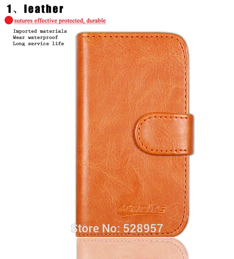 For Lenovo A1000 Case 6 Colors Flip Soft Leather Crazy Horse Phone Cover For Lenovo A 1000 Stand Function Cases Card Wallet