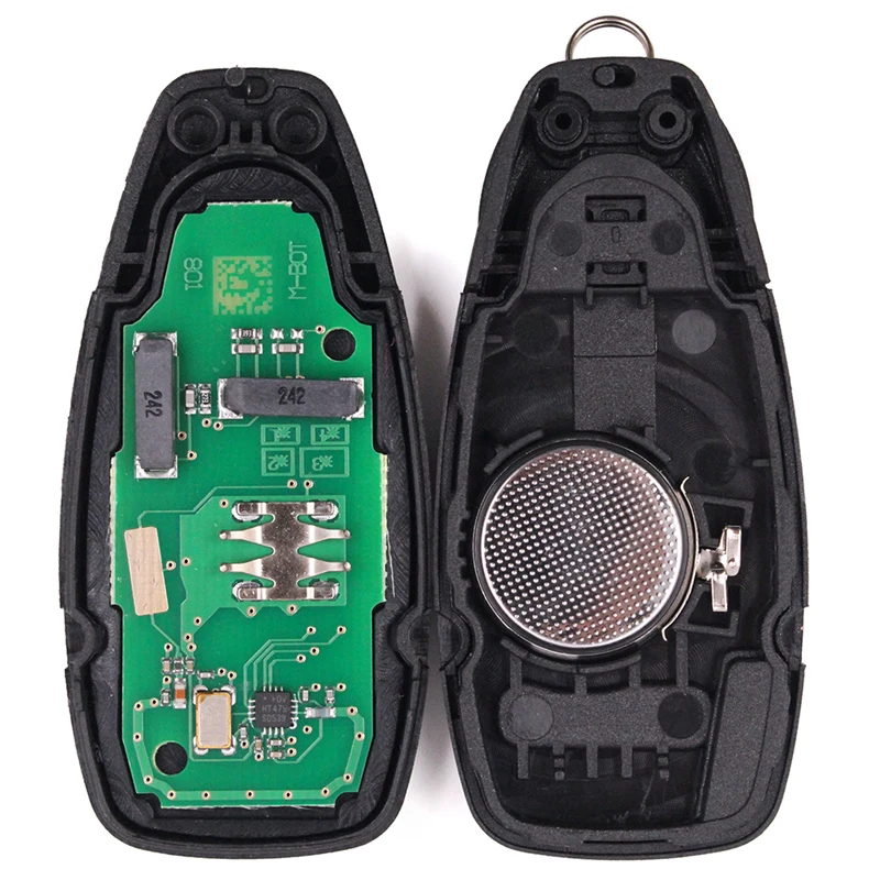 KEYECU Smart Keyless Интеллектуальный дистанционный ключ 3 кнопки 434 МГц ID83 для Ford FOCUS FIESTA