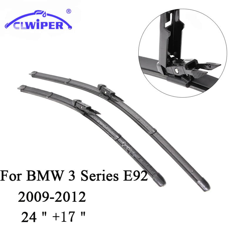 CLWIPER Wiper Blades For BMW 3 Series E92 (2009 2012) 2010 2011 Car