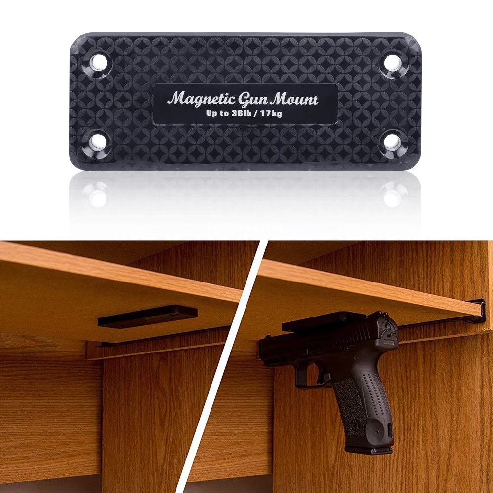 Arma de Montagem Coldre para Casa Titular Magnética Carro Seguro Ferramenta Mesa Cabeceira Quadro Carga Rolamento Frete Grátis 36lbs