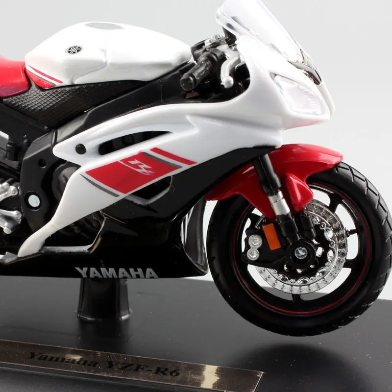 1:18 Maisto YAMAHA YZF-R6 литой мотоцикл