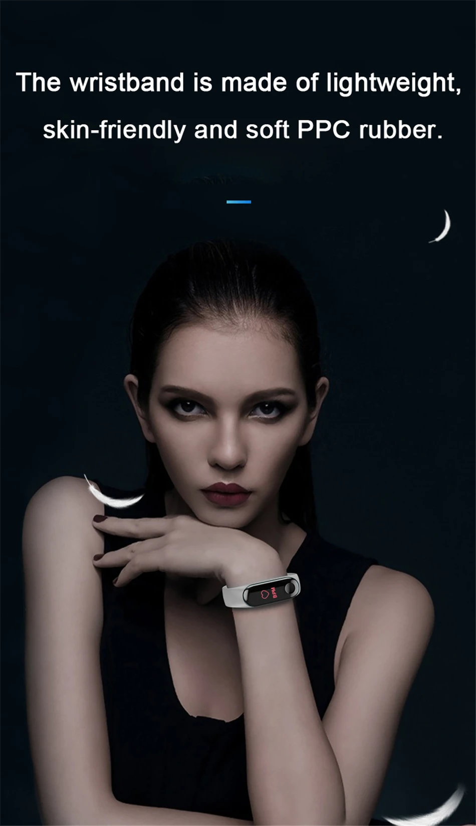 M3 Смарт часы браслет для мужчин и женщин кровяное давление монитор сердечного ритма Водонепроницаемый Фитнес-трекер Смарт-браслет цветной