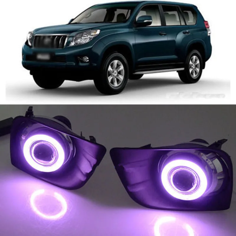 

Super COB Fog Light Angel Eye Bumper Projector Lens for Toyota Land Cruiser 150/Prado 4000/FJ150