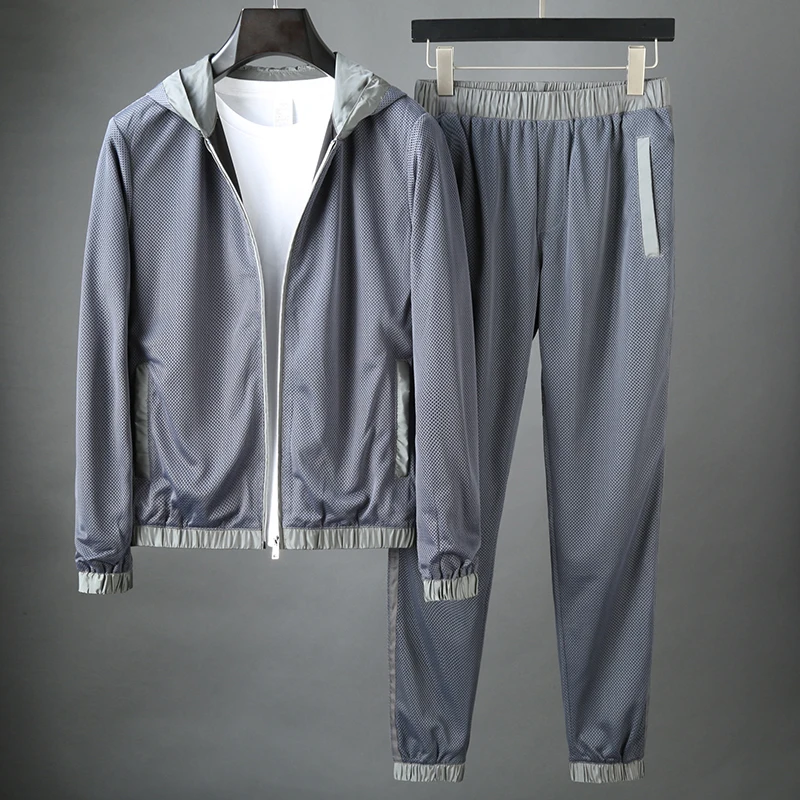 JSBDFashion мужской спортивный костюм для отдыха с капюшоном брендовый красивый из