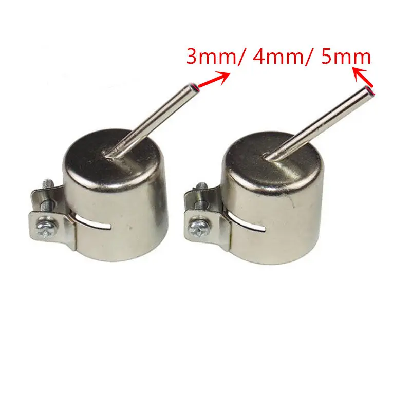 

3/4/5mm BGA Nozzle hot air gun station Oblique angle of 45 degrees 852D+ 850 welding nozzle