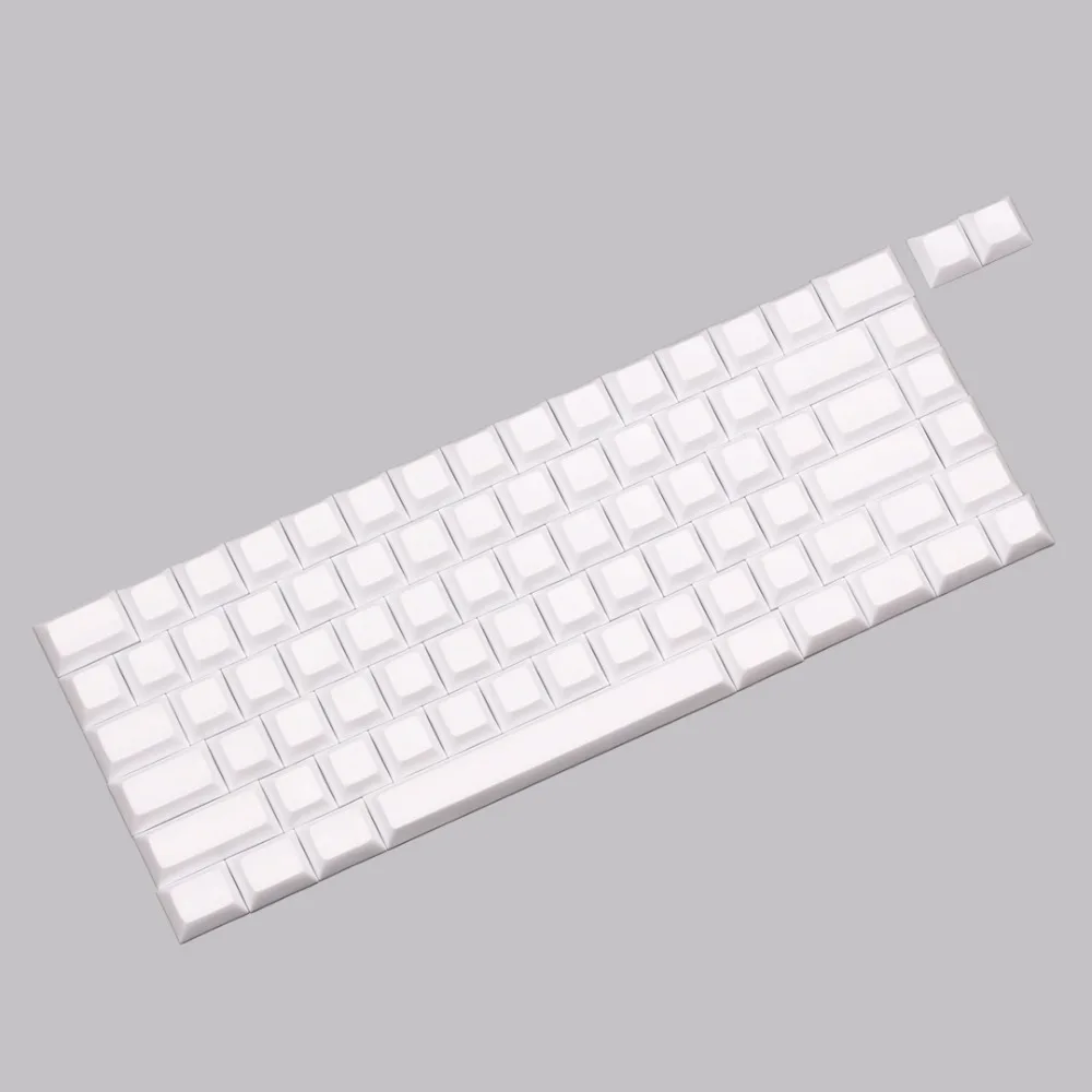 Гоночный 2 keycap пустой dsa белый для race2 pbt 1 5|Клавиатуры| |