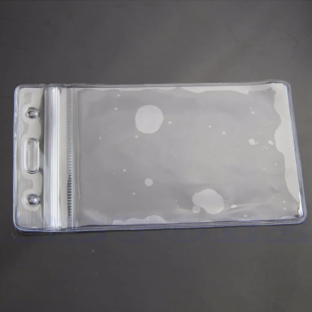 5 x Clear PVC Badge Work Exhibition ID Name Waterproof Card Holders