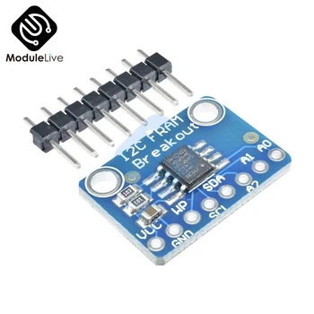 

Non-Volatile MB85RC256V 32KB FRAM Breakout Board I2C IIC Memory IC Development Tool DC 2.7-5.5V For IoT Sensor Read/Written