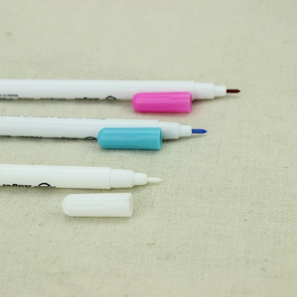 

12pcs Erasable Fabric Marker Pen Marking Water Textile Ink Paint Pen Patchwork Craft