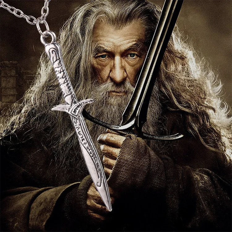 The Hobbit Sword Necklace Bilbo Baggins Sting Sword