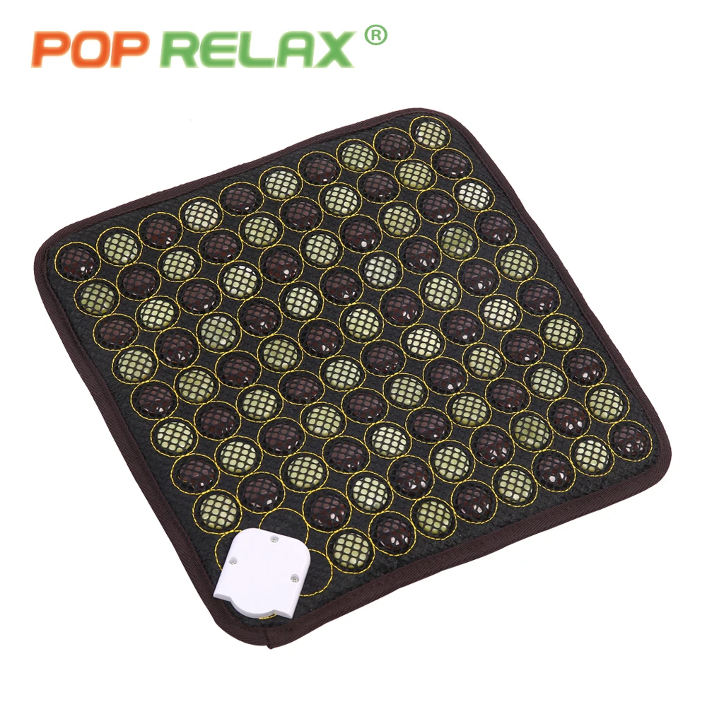 Массажный коврик POP RELAX с нефритом турмалином и электрическим подогревом|pain relief
