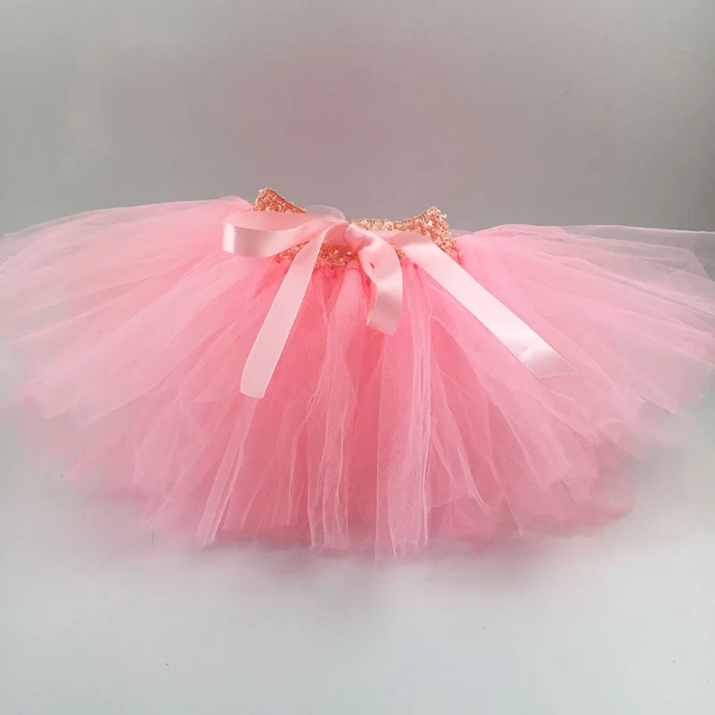Лолита для маленьких девочек кружева Танцы юбки-пачки ручной младенческой розовый торт юбка детский день рождения одежда возраст 0-18 м 17j701