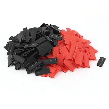 

Red Black 8mm 7mm Dia 2:1 Polyolefin Heat Shrink Shrinkable Tube 30mm 320pcs