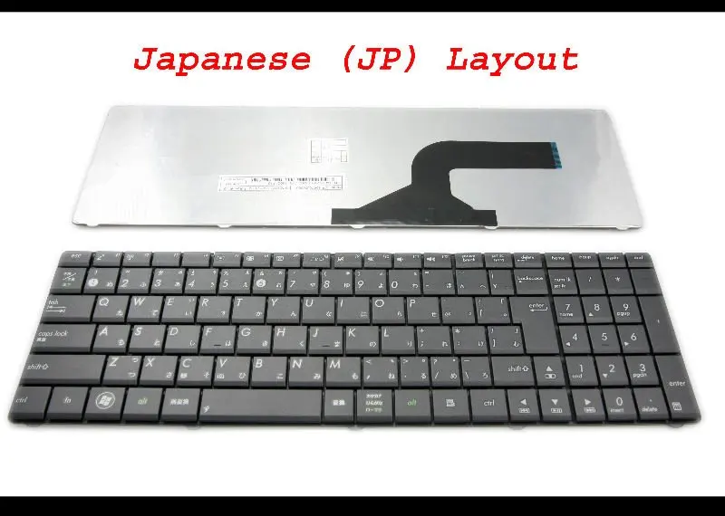 Новая японская Клавиатура для ноутбука JP Asus X53 X54H k53 A53 N53 N60 N61 N71 N73S N73J n73jf P52 P52F P53S X53S