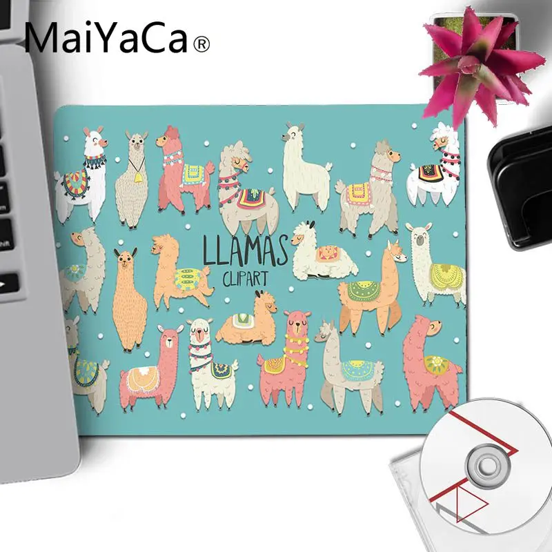 MaiYaCa лама Alpacas животные узор маленькие игровые коврики для мыши Настольный коврик компьютерный ПК игровой коврик для мыши геймерский Настольный коврик
