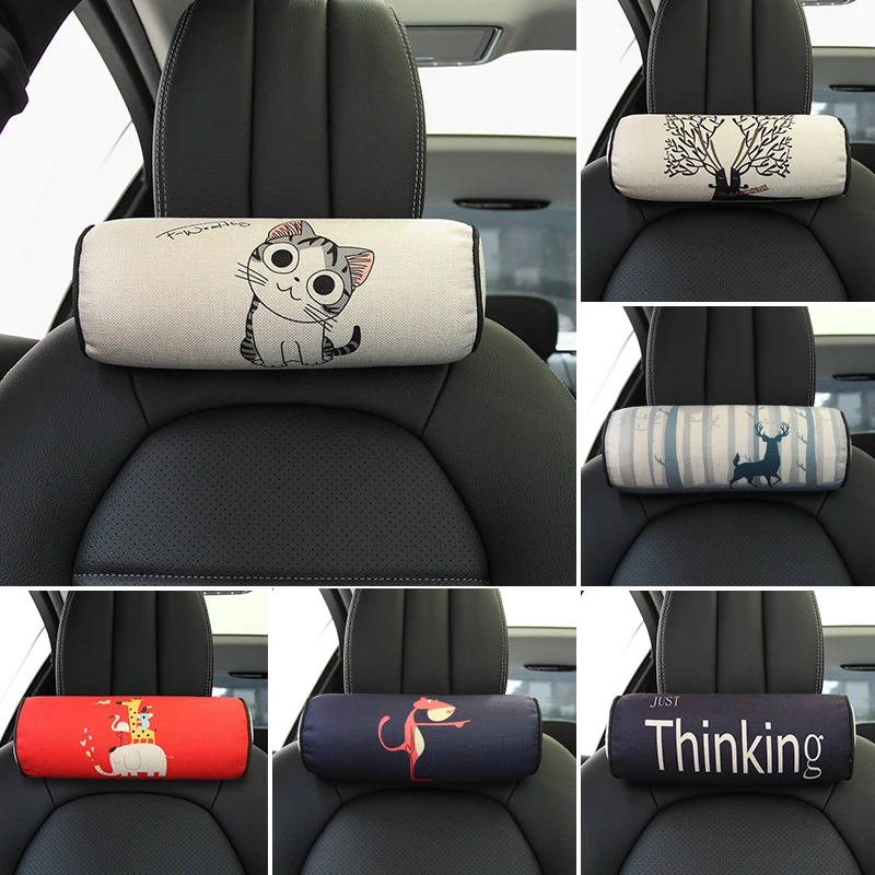 NEW Memory Foam Car Neck Pillow Automobile Headrest Pillow Travel