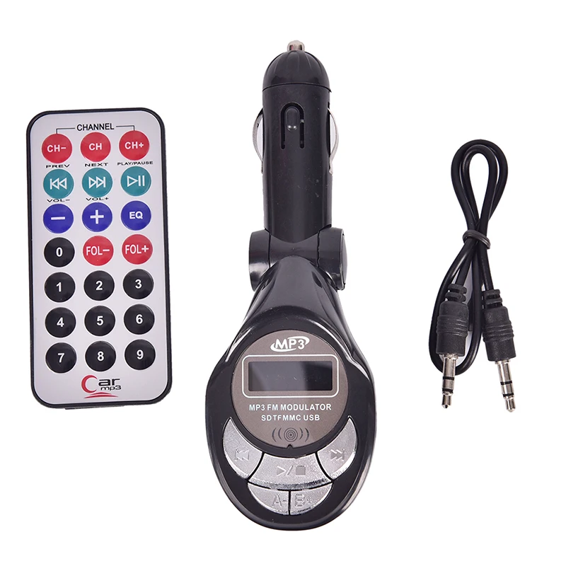 1 шт. последние стили USB SD CD ГМК дистанционного XRC стайлинга автомобилей MP3 плеер Беспроводной fm-передатчик модулятор Автомобильный MP3 музыкальный плеер