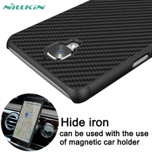 Nillkin synthetic fiber phone case for oneplus 3 A3000 case oneplus 3T A3010 cover Hard Carbon Fiber PP Plastic Back Cover Case