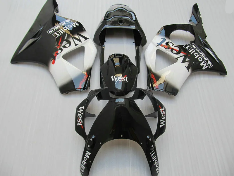 

Motorcycle Fairing kit for HONDA CBR900RR 954 02 03 CBR 900RR CBR 900 RR 2002 2003 ABS White gloss black Fairings set+Gifts HM23