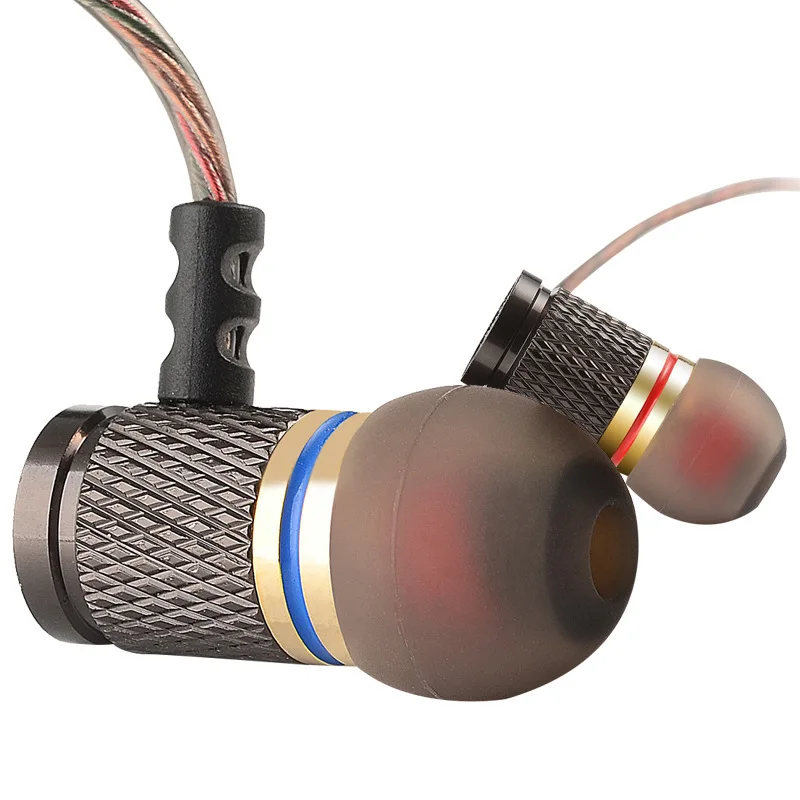 Goede EDR2 Wired Metal Oortelefoon Pro Bass Ruisonderdrukking In Ear Oortelefoon Sport Muziek Headsets Oordopjes voor iphone xiaomi samsung telefoon