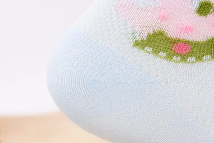 5 пар/лот новинка детские носки Носки для малышей ажурные дышащие с милым рисунком носки для девочек