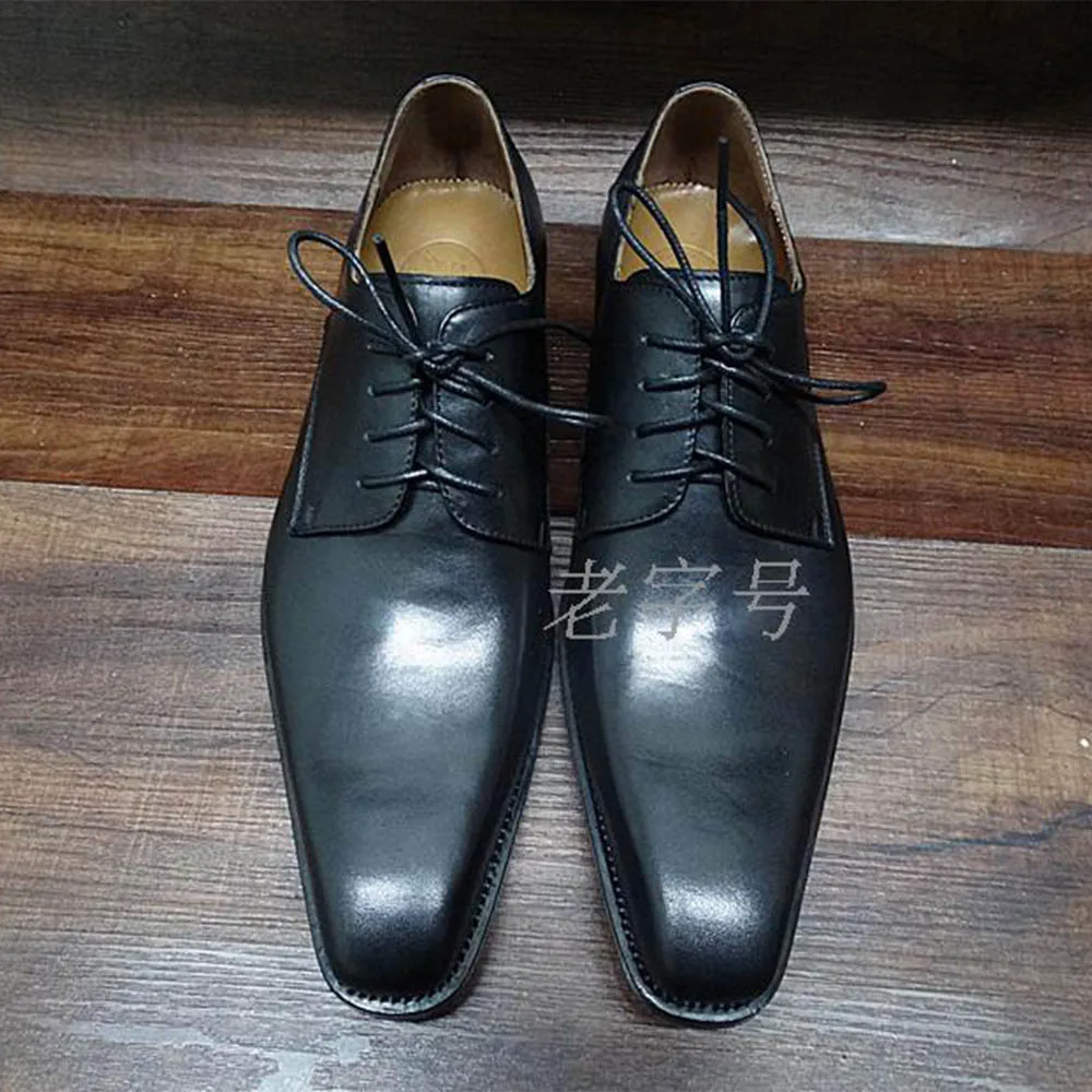 Gents Sipriks De Praça Couro Welted Sapatos Formais Ternos Italiana Artesanal Elegante Sapatas Goodyear Vestido Toe Mens Bezerro Preto 8T8SRfq