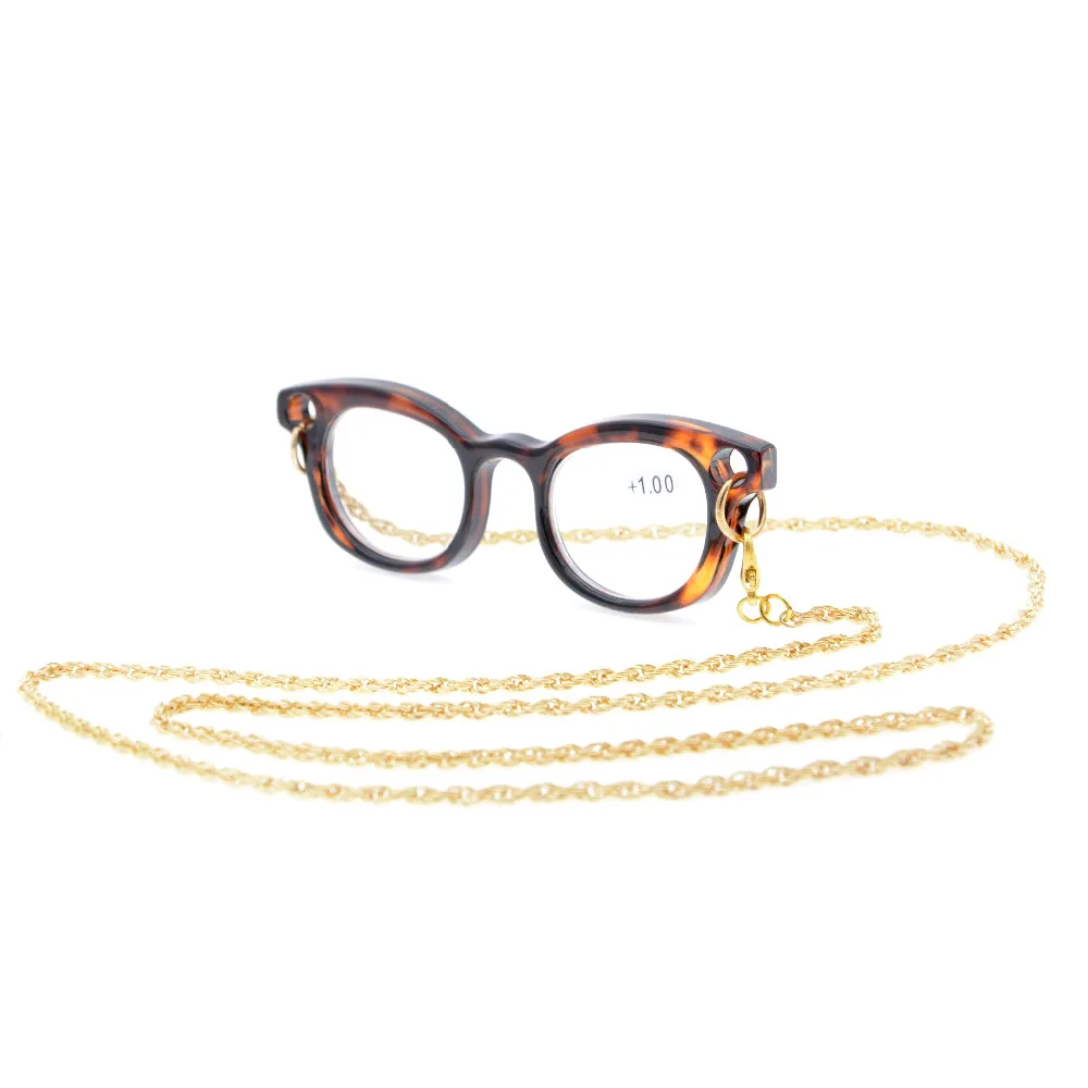 

NR001 Eyekepper Mini Readers Necklace Reading Glasses +0.50-----+4.00