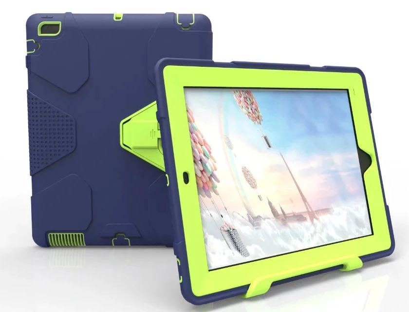 Felfial для Apple iPad 2/3/4 чехол Гибридный жесткий резиновый Противоударная подставка
