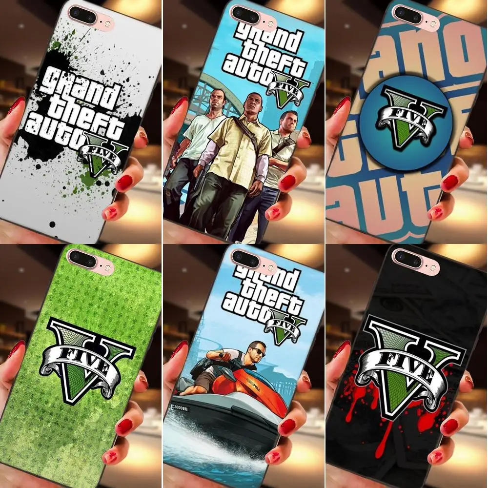 Gta Grand Theft Auto 5 San Andreas высокое качество Классические высокого класса для Xiaomi mi x Max Note