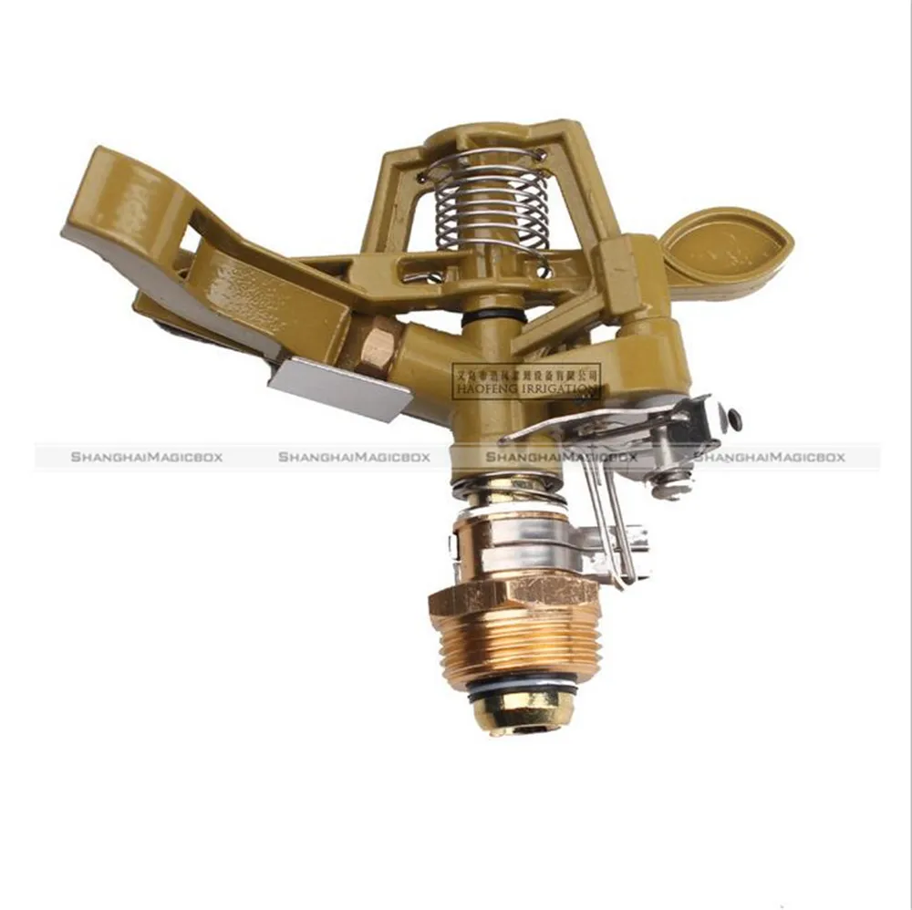 Zinc Alloy Impact Sprinkler Head Adjustable Lawn Garden Irrigation DN20