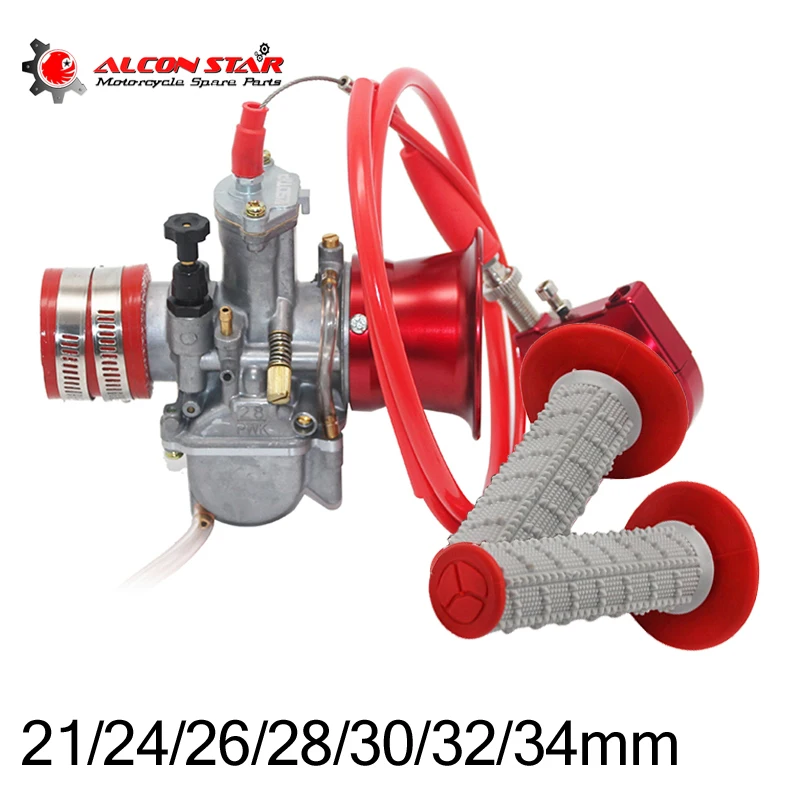 Alconstar-21 24 26 28 30 32 34 мм мотоциклетный карбюратор PWK с ручными захватами