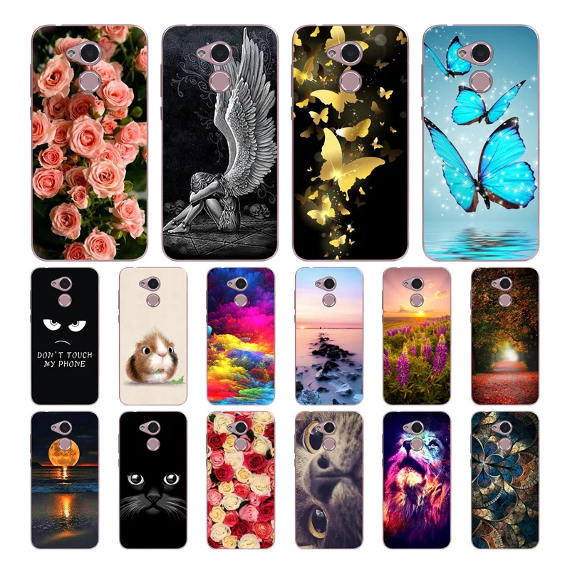 

Geruide Cover Huawei Honor 6C 6 C Pro 6 A Case, Soft Silicone Back Cover Case Honor 6C 6 C Phone Case Cover for Huawei honor 6A