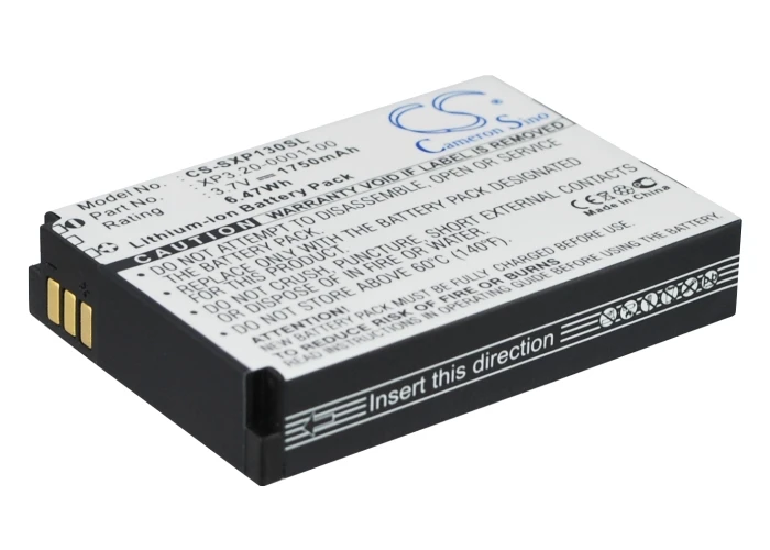 Cameron Sino высокое качество 1750mAh XP3.20 0001100 батареи для Sonim/Socketmobile Armor XP3400 XP5560 болт