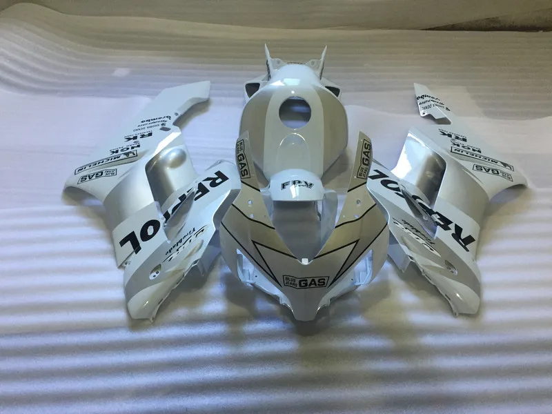 Комплект обтекателей под давлением для CBR1000RR 04 05 CBR1000 2004 2005 CBR 1000 RR бело серые