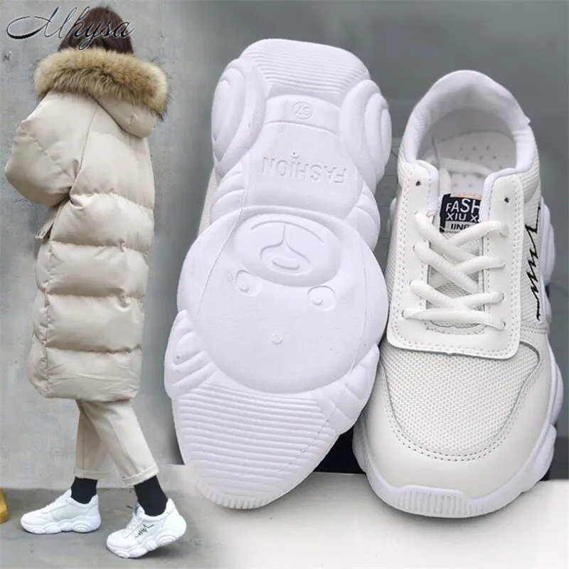 Mhysa 2019 Hot Sale Women White Casual Shoes Spring Autumn