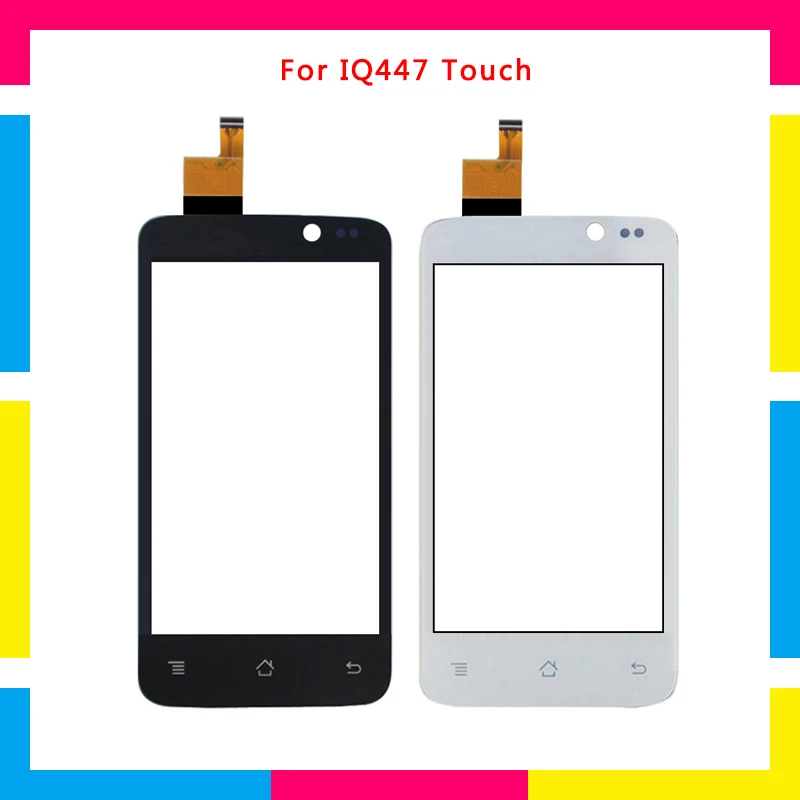 

Replacement Touch Screen Digitizer Sensor Outer Glass Lens Panel For Fly IQ447