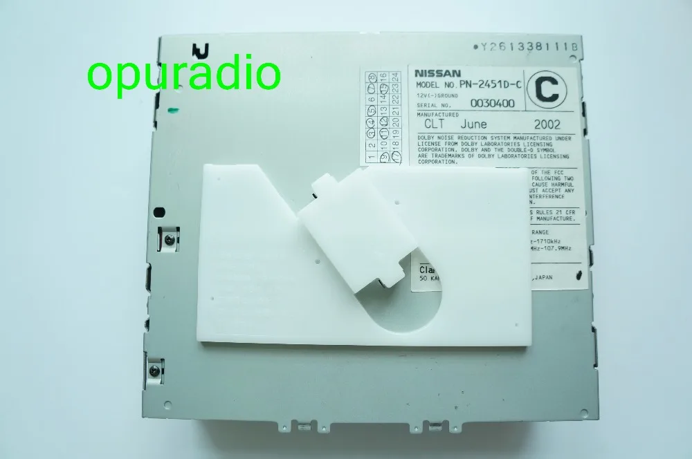 Clarion 6 cd without mp3 for Nissan (2)