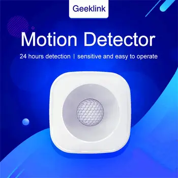 

Geeklink Smart Home Security Alarm Body PIR Motion Sensor Detector 120'C Android IOS APP Infrared Remote Control Pir Sensor