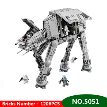 

1206pcs Compatible With Lepining Star Series Wars Force Awaken AT Transpotation Armored Robot Blocks Bricks Toys