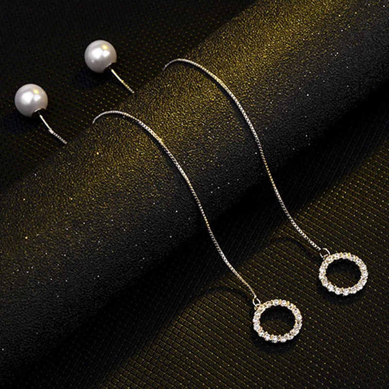 long tassel earrings sterling silver (1)