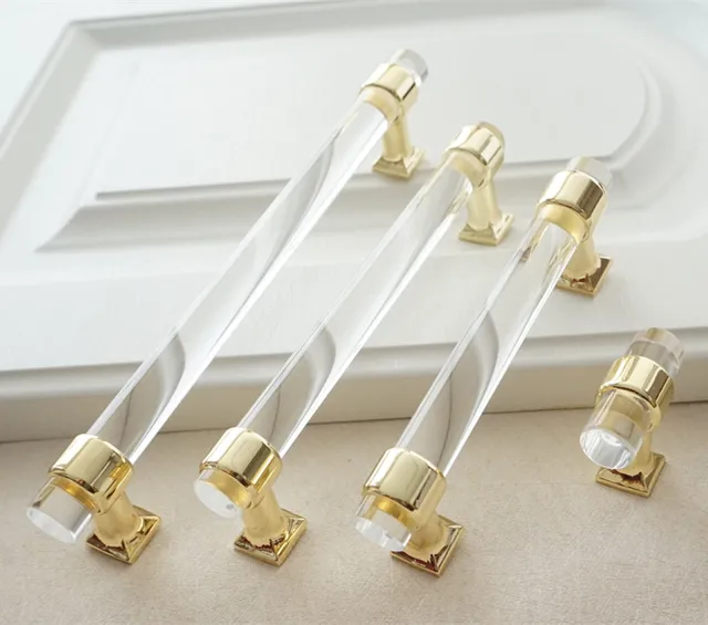Best Offers 3.75'' 5'' 6.3'' Acrylic Dresser Knob Drawer Pulls Handles Gold Clear Cabinet Handles Knob Kitchen Furniture Pull Hardware Best Offers 3.75'' 5'' 6.3'' Acrylic Dresser Knob Drawer Pulls Handles Gold Clear Cabinet Handles Knob Kitchen Furniture Pull Hardware