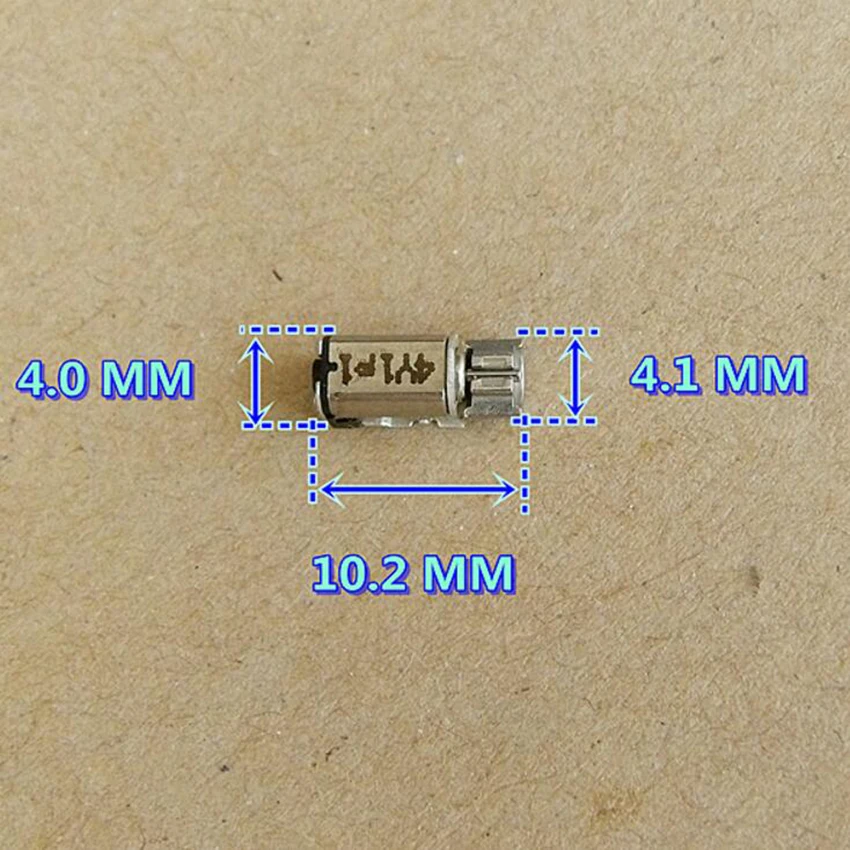 1 шт новинка 1,5 V-3-вольтовый микро мобильный телефон вибрации двигателя 4 мм на бесколлекторном двигателе с вибрацией ротор мотора