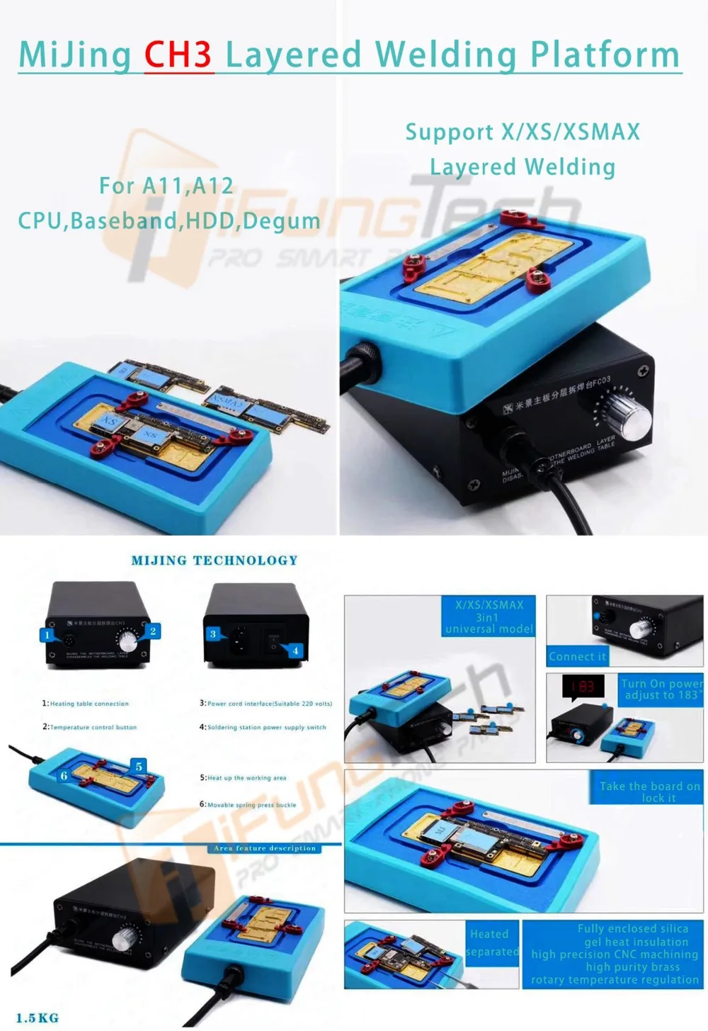 19058-mijing-ch3-mainboard-layered-welding-platform-for-iphone-x-xs-xsmax-7 