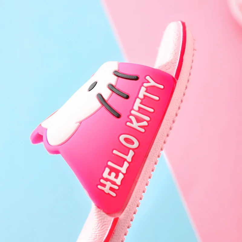 Slippers for Girls Boys Beach Sandals Summer Kids Slippers Boys Flat House Flip Flop Children Non-slip Cartoon Home Casual Shoes